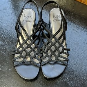 Black Strappy Sandals
